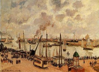 卡米耶 畢沙羅 The Port of Le Havre 卡米耶 畢沙羅 The Port of Le Havre